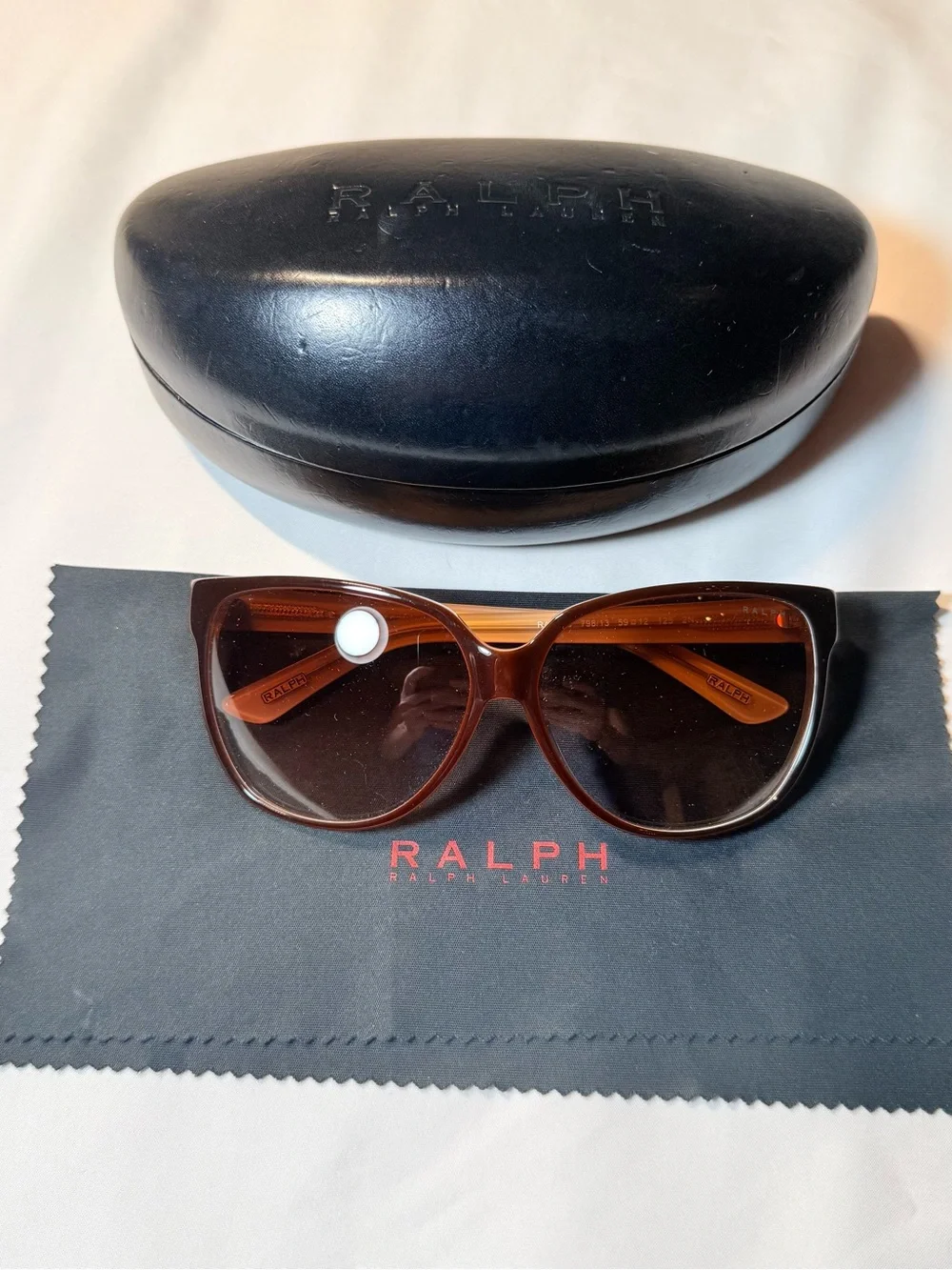 Ralph Lauren Brown Tortoiseshell Gradient Women's Sunglasses